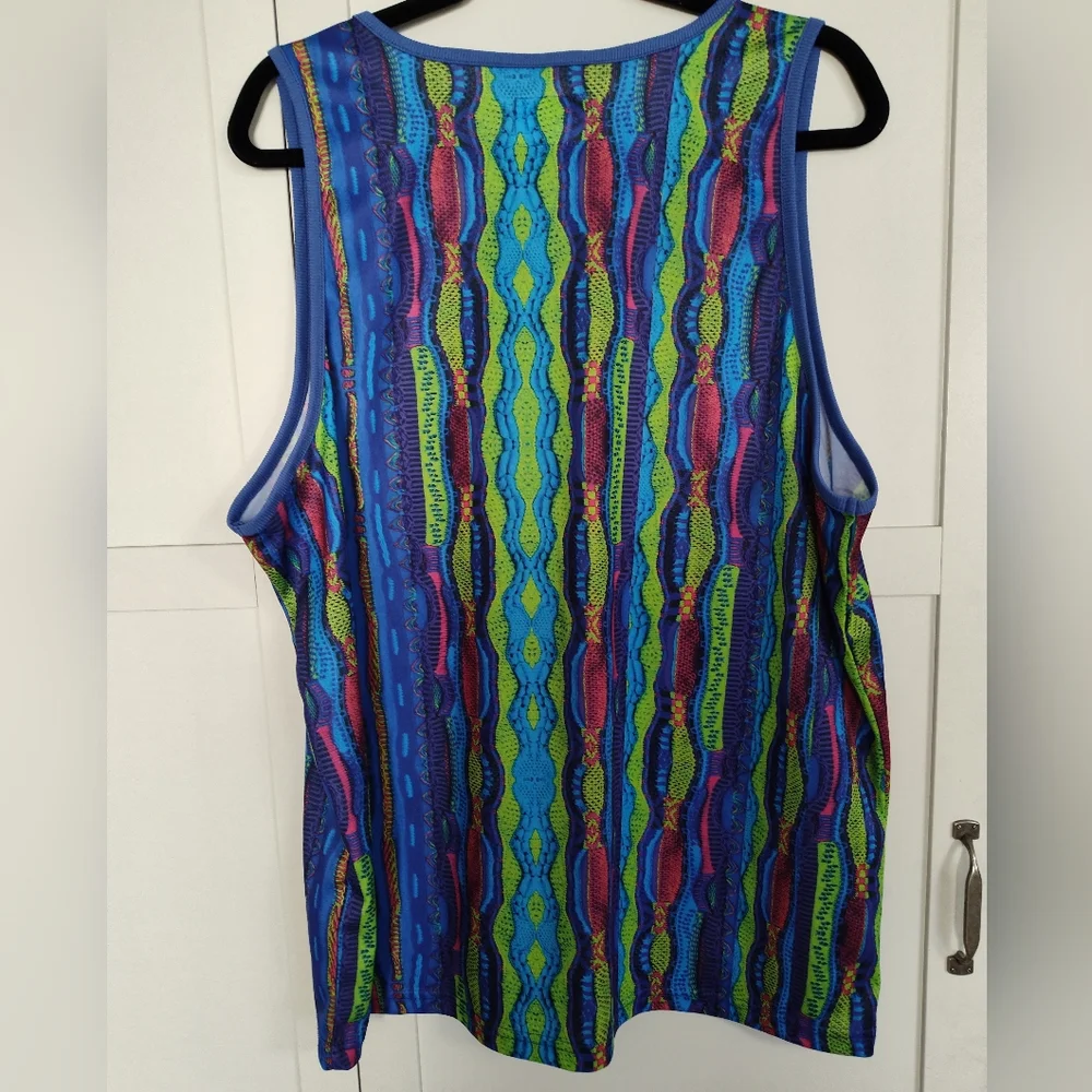 Fresh Prince Of Bel-Air Coogi Vibes Large Oversized Tank Top Vintage Excel Cond